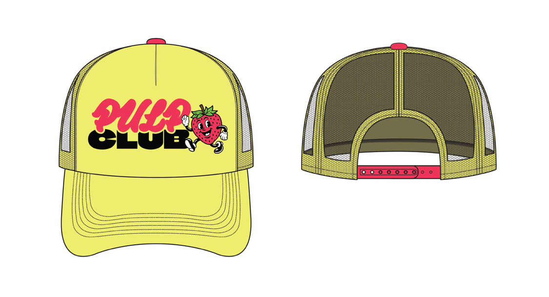 Pulp Club hat concept