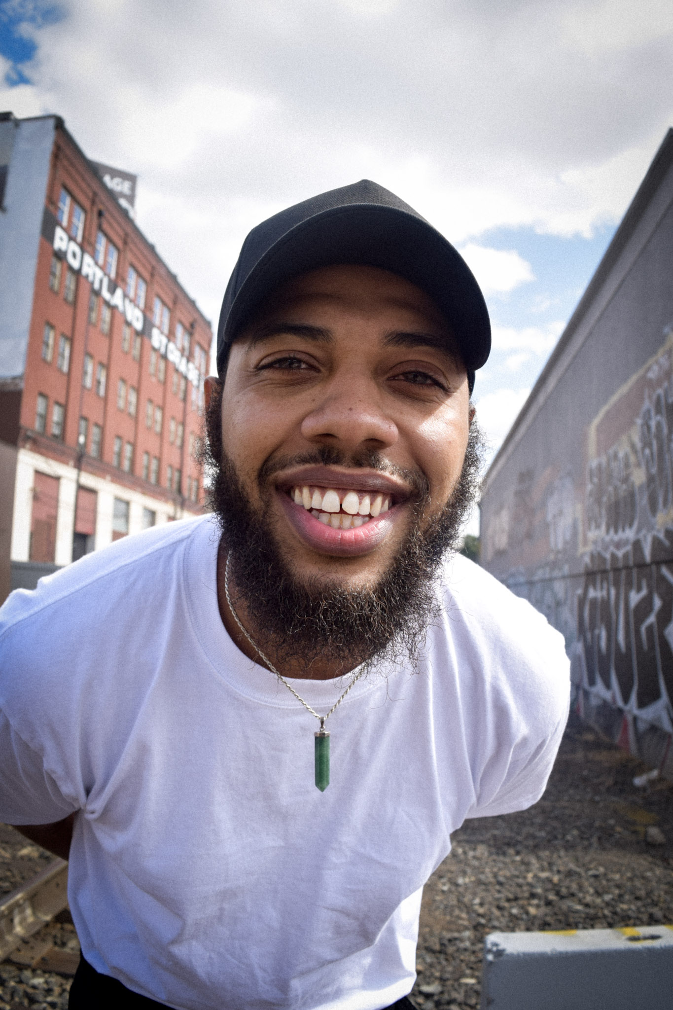 William Hayes smiling